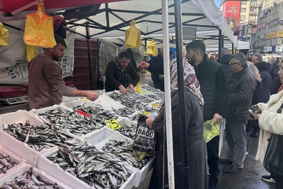 Zonguldak'ta balık tezgahlarında bolluk yaşanıyor