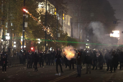 Gürcistan'daki protestoya çevik kuvvet müdahale etti