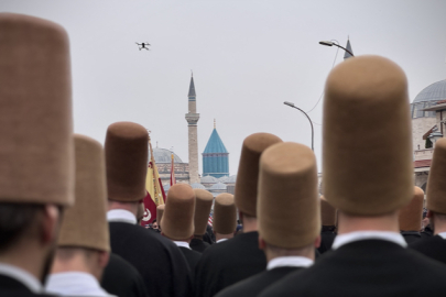 Mevlana'nın 751. vuslat yıl dönümü için yürüyüş gerçekleştirildi