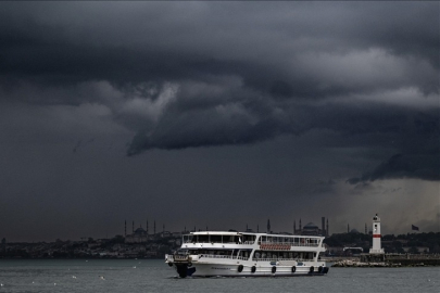 AKOM'dan İstanbul için gök gürültülü sağanak uyarısı