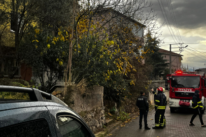 Balkonda çıkan yangında bir kişi yaralandı