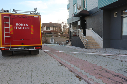 Gaz sıkışması sonrası iş yerinde patlama yaşandı