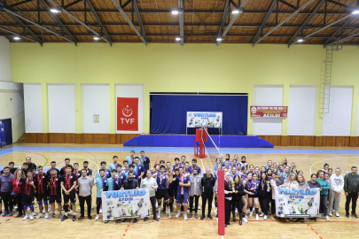 Aydın'da Yurtlig Voleybol Turnuvası tamamlandı