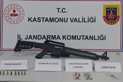 Kastamonu'da yasaklı madde operasyonu: 1 tutuklama