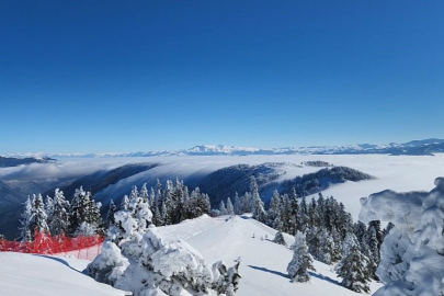 Artvin'de sis bulutları görsel şölen oluşturdu