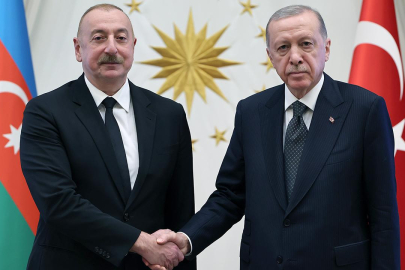 Cumhurbaşkanı Erdoğan, Azerbaycan Cumhurbaşkanı Aliyev ile görüştü