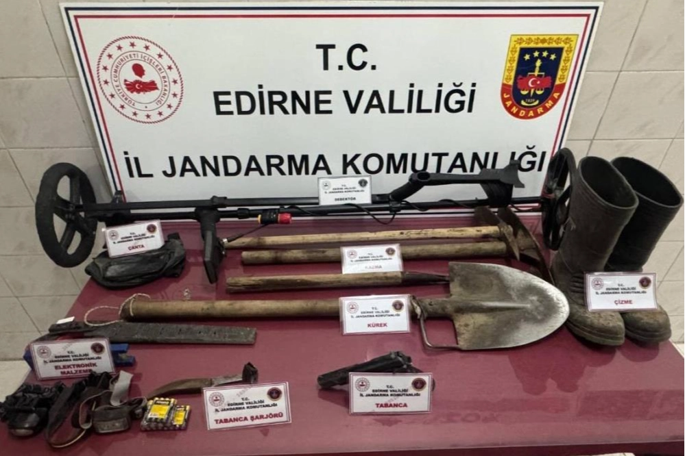 Edirne Kaçak Kazı