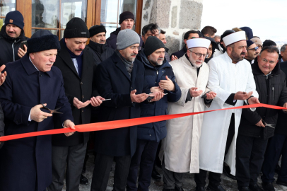 Erzurum'da Pir Ali Baba Türbesi açıldı