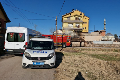 Aksaray'da çıkan yangın paniğe neden oldu