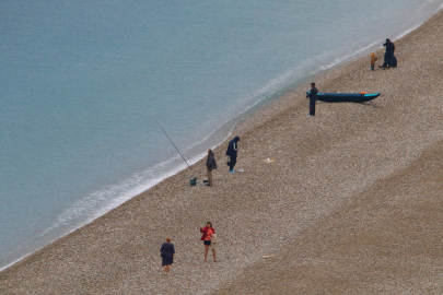 Antalya'da deniz sıcaklığı hava sıcaklığını aştı