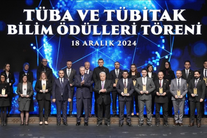 TÜBA ve TÜBİTAK Bilim Ödülleri Töreni yapıldı