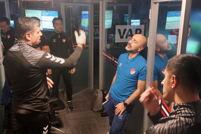 VAR süreci, TFF Riva Tesisleri'nde sıkı bir şekilde takip edildi