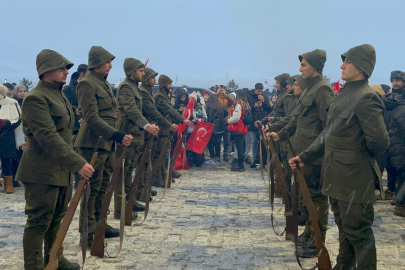 Sarıkamış şehitlerine saygı nöbeti