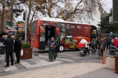 Mobil Sağlık Tırı, Sındırgı'da