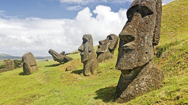 Moai Heykelleri: Şili