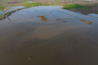 Büyük Menderes Nehri'nde taşkınlar yaşandı