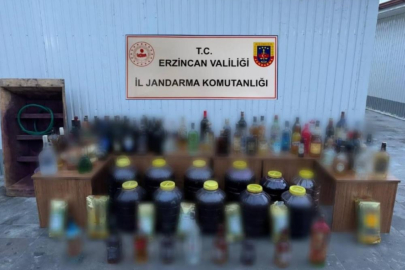 Erzincan'da sahte alkole geçit verilmiyor: 244 litre ele geçirildi!