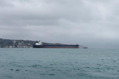 İstanbul açıklarında tanker arızası! Gemi trafiği durduruldu