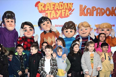 "Rafadan Tayfa Kapadokya"nın gala gösterimi yapıldı