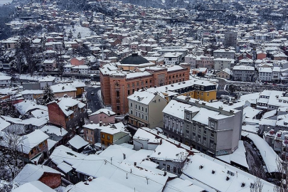 Saraybosna beyaza büründü