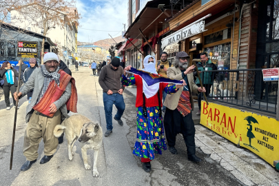 Tunceli'de yeni yılın gelişi "Gağan" geleneğiyle kutlandı