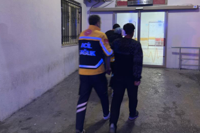 Adıyaman'da iki grup arasındaki taşlı sopalı kavga çıktı! 2 yaralı