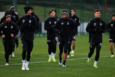 Beşiktaş'ta Çaykur Rizespor maçı hazırlıkları sürüyor