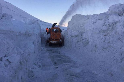 Kars'ta 7 köy yolu ulaşıma kapandı