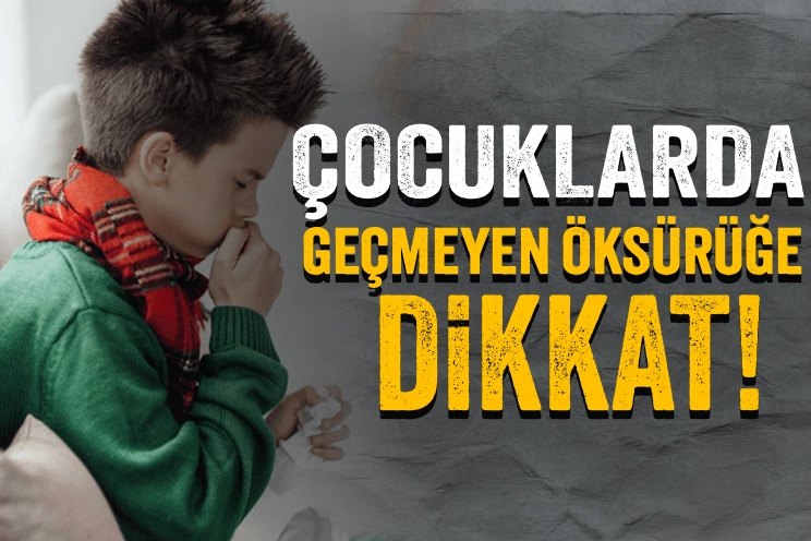 Çocuklarda geçmeyen öksürük  ciddi sorunlara neden olabilir