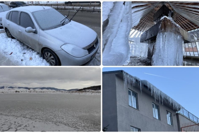 Erzurum, Kars, Ardahan ve Ağrı'da dondurucu soğuklar etkisi altında!