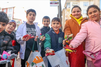 Konya'da üç aylar "şivlilik" geleneğiyle kutlandı