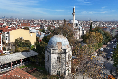 Osmanlı sadrazamı Gazi Kara Ahmet Paşa'nın türbesi havadan görüntülendi