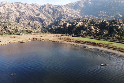 Son günlerde yaşanan yağışlar Bafa Gölü'ne nefes aldırdı