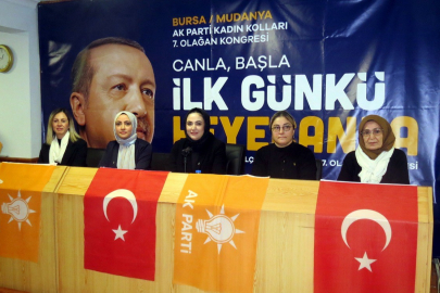 Bursa'da AK Parti Mudanya İlçe Kadın Kolları başkanı belli oldu