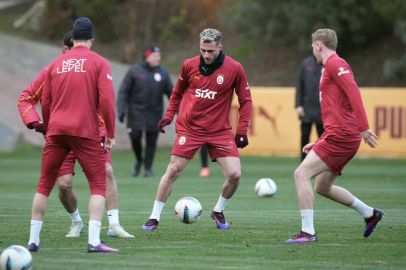 Galatasaray, Göztepe maçı hazırlıklarını tamamladı