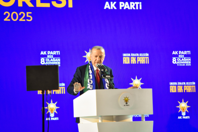 Cumhurbaşkanı Erdoğan partisinin Rize 8. Olağan İl Kongresi'nde konuştu