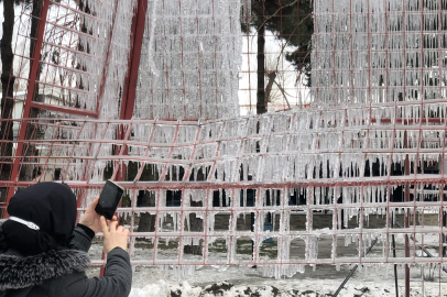 Erzincan’da soğuk havanın etkisi sürüyor