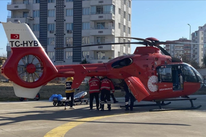 Ambulans helikopter bu kez lösemi hastası için havalandı