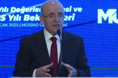 Bakan Şimşek, “MÜSİAD 2024 Yılı Değerlendirmesi ve 2025 Yılı Beklentileri” programında konuştu