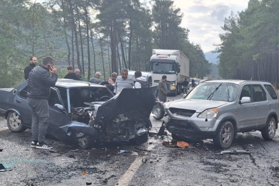 Muğla'da yağışlı hava kazaya sebep oldu! 1 yaralı