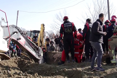 Ankara'da inşatta göçük oluştu! 1 işçi öldü, 1'i ise göçük altında kaldı