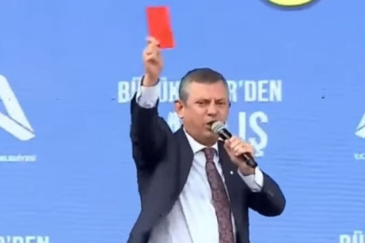 CHP lideri Özgür Özel'den vatandaşa "kırmızı kart" çağrısı