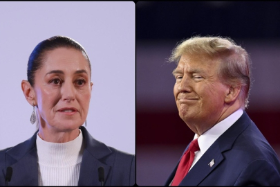 Meksika Devlet Başkanı Sheinbaum'dan Trump'a mizahi tepki!