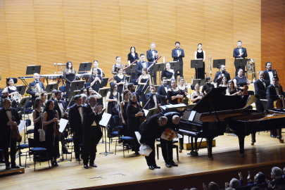 BBDSO, piyanistler Muhiddin Dürrüoğlu ve Özgür Aydın ile sahne aldı