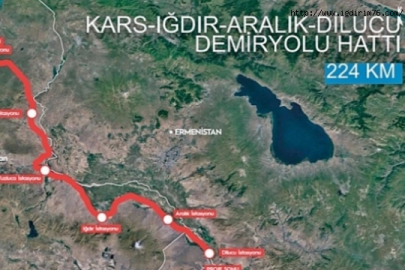 Kars-Iğdır-Aralık-Dilucu Yüksek Standartlı Demir Yolu Hattı Projesi kamulaştırılacak