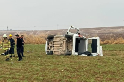 Mardin'de otomobil devrildi: 2 ölü, 4 yaralı