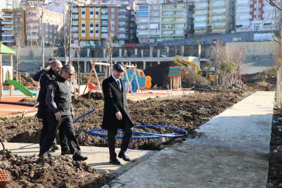 Giresun Millet Bahçesi Projesi inşaatı devam ediyor