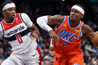 OKC'den Wizards'a 41 sayılık fark!