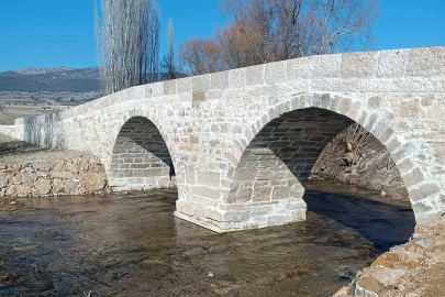 Roma dönemine ait Asar Köprüsü küllerinden doğdu