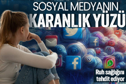 Sosyal medya ruh sağlığını kötü etkiliyor